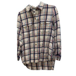Madewell Flannel Button Down Shirt